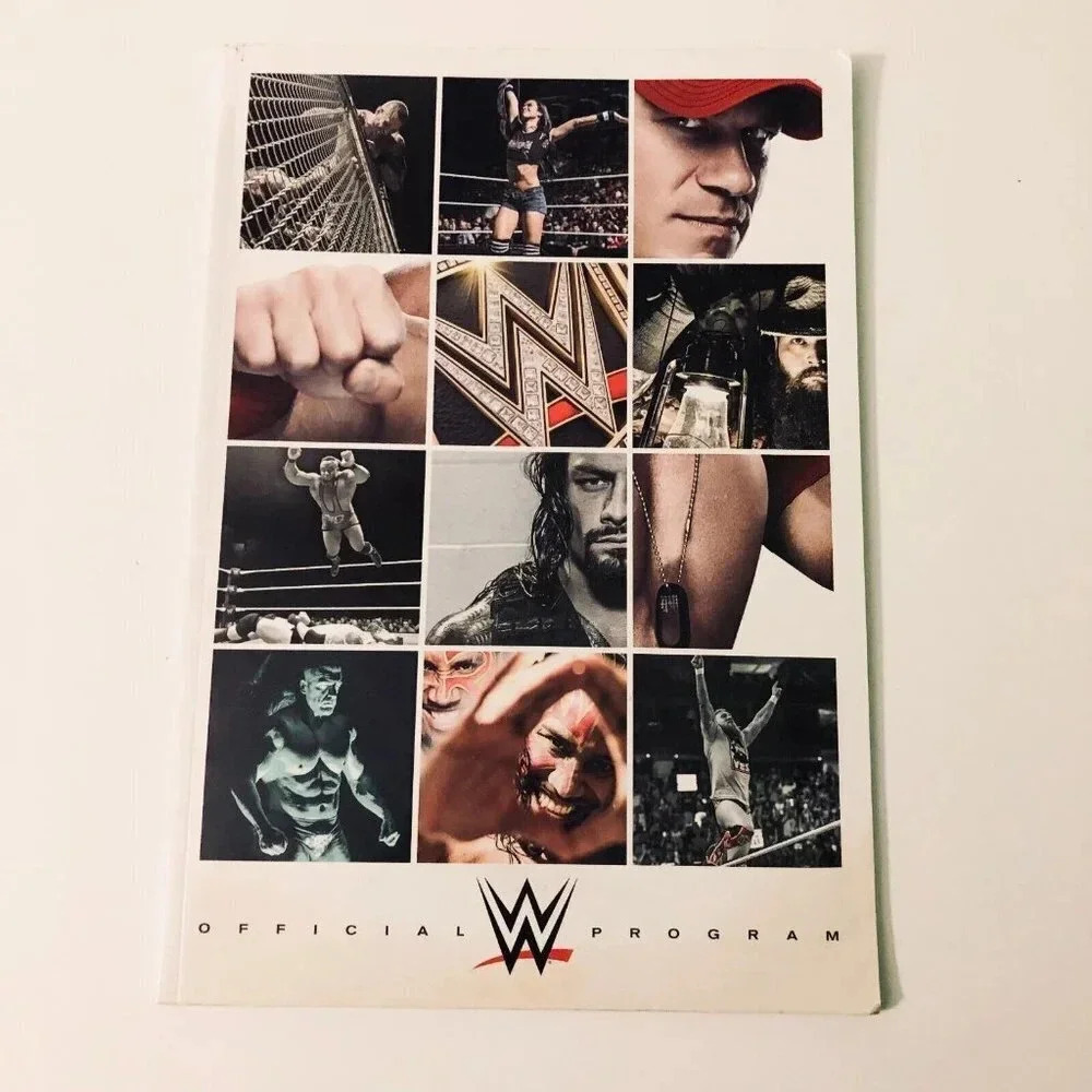 2014 WWE Wrestling Official Program John Cena
